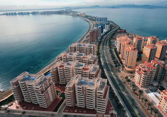Apartamentos Punta Cormoran La Manga del Mar Menor Kültér fotó